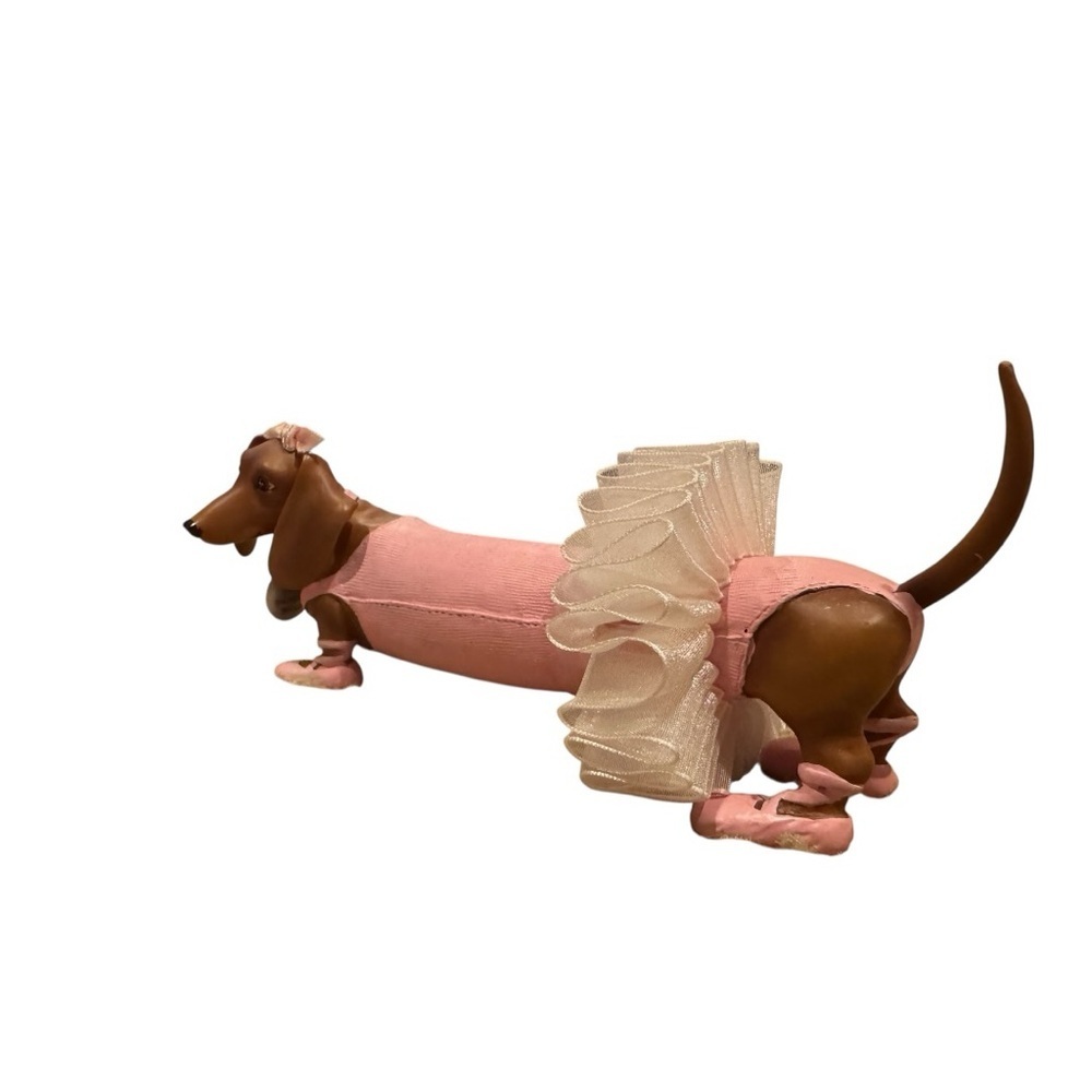 Westland Hot Diggity Dog The Prima Balleriner Weiner Dachshund Resin Figure - Picture 3 of 7